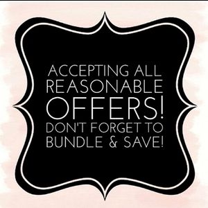 Offers welcome!